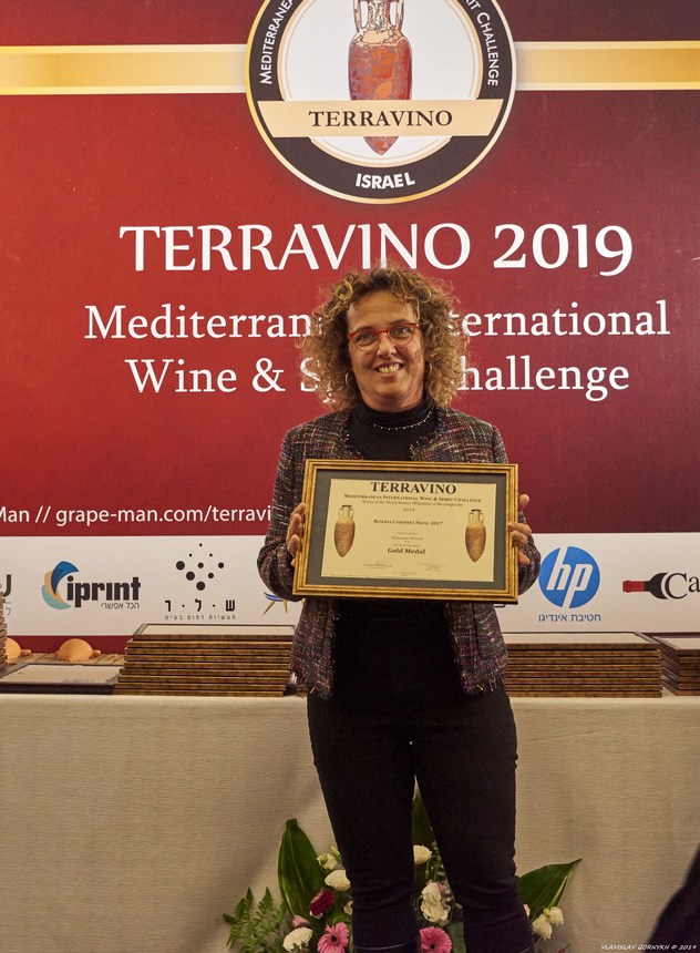זוכת פרס בתחרות TerraVino 2019