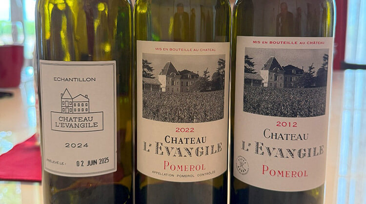 טעימת יינות Chateau L'Evangile // צילום: באדיבות שלמה גרדמן