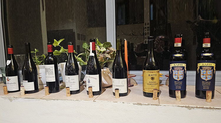 טעימת יינות מעורבת בשדה ורבורג